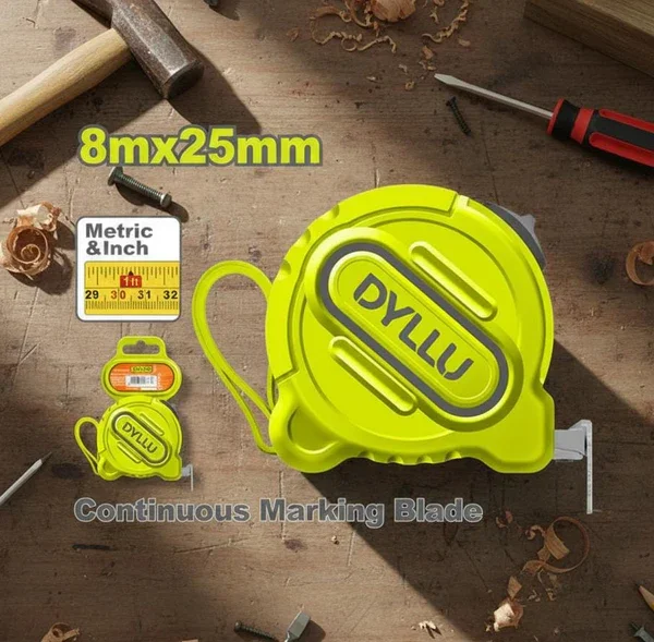 CINTA METRICA 8 MTS DTMT1240  DYLLU