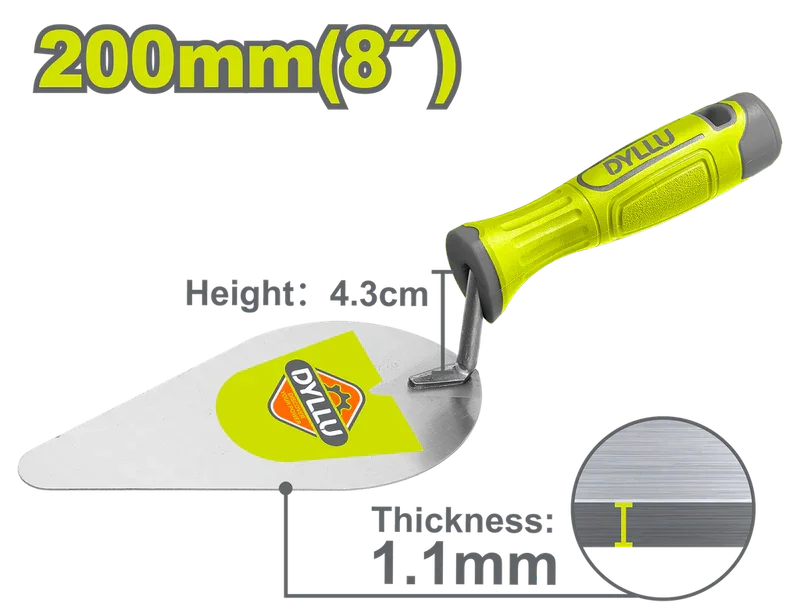 PALUSTRA M/PLASTICO REDONDA 8" DYLLU
