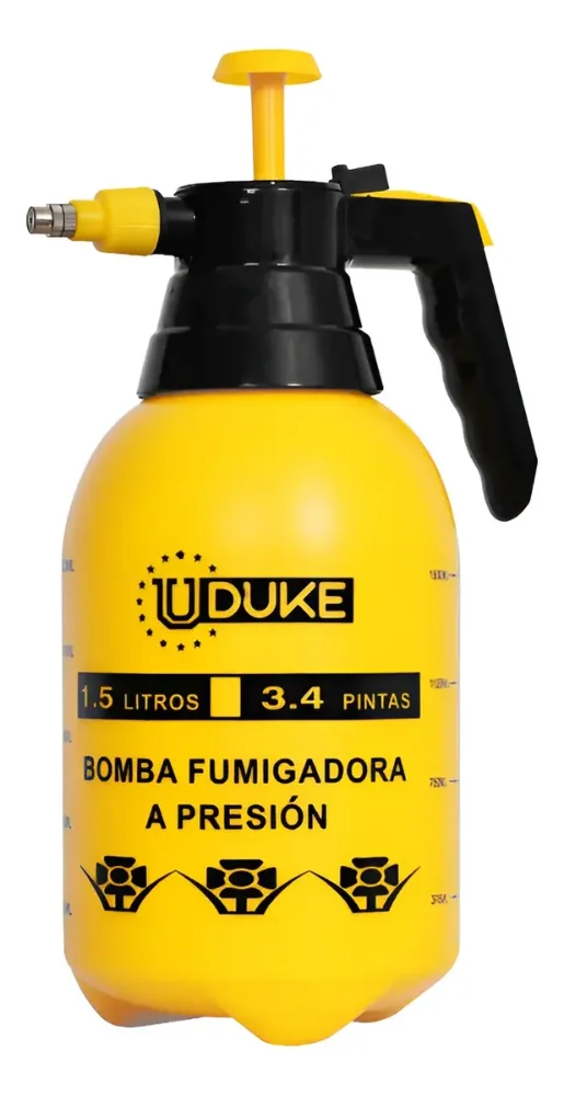 BOMBA FUMIGADORA JARDINERA AMARILLA 1.5 LTS UDUKE HT9034