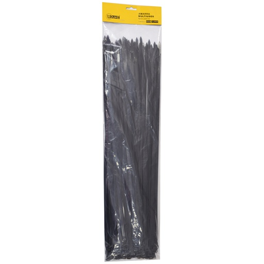 TIRRAP 7.6 X 550MM NEGRO X 100 UND UDUKE