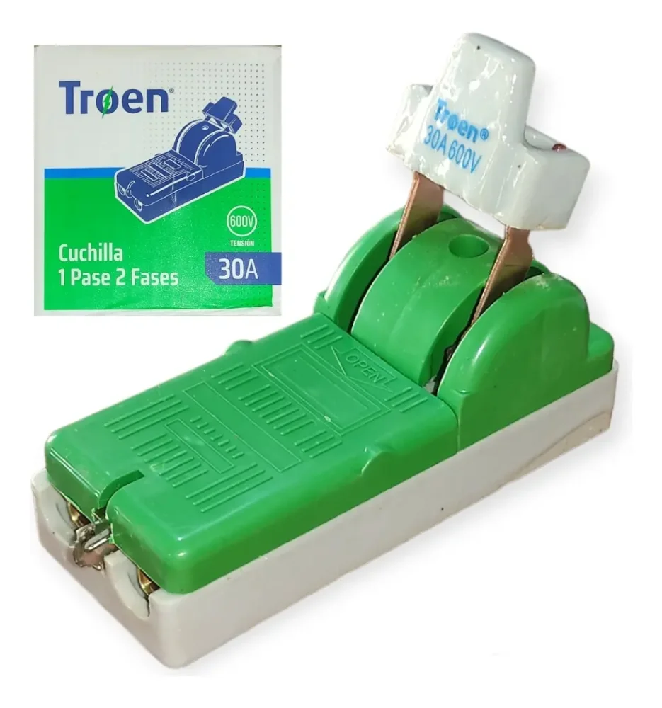 CUCHILLA ELECTRICA 2 X 30 A TROEN 7-624