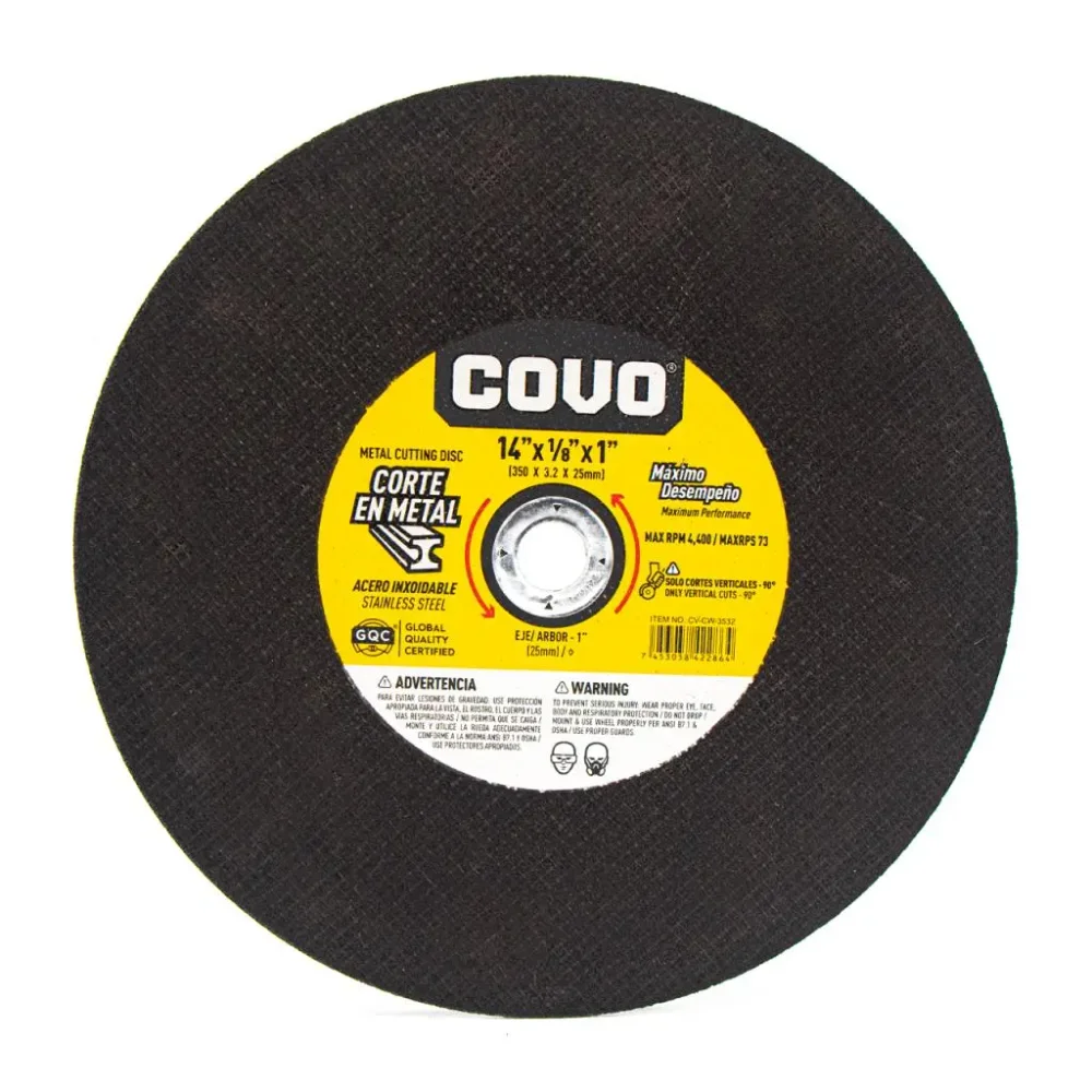 DISCO P/TRONZADORA 14" COVO 3-139