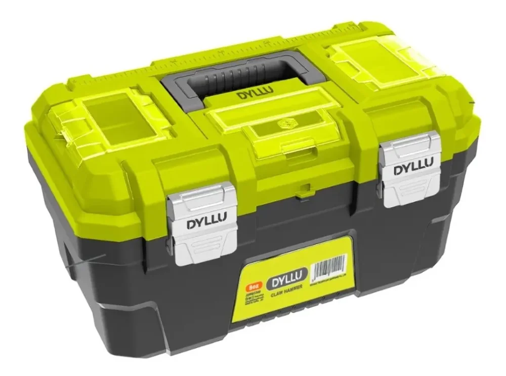 CAJA DE HERRAMIENTA BROCHE METAL PLASTICA 16" DTTB3316 DYLLU
