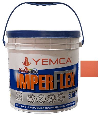 PINTURA IMPERFLEX LADRILLO GALON YEMCA