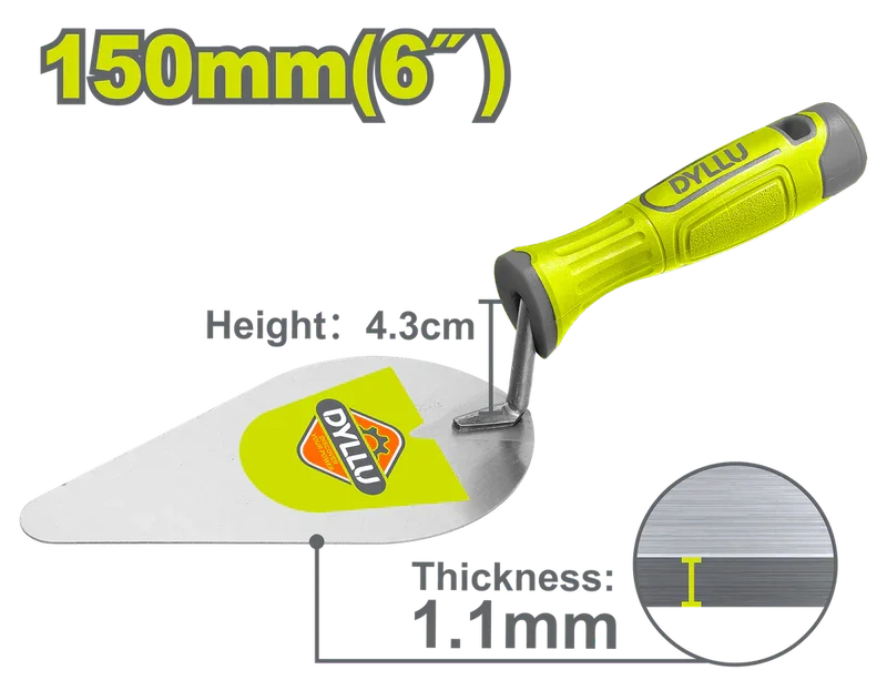 PALUSTRA M/PLASTICO REDONDA 6" DYLLU
