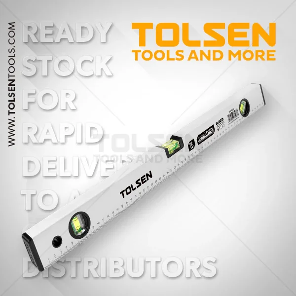 NIVEL ALUMINIO 100CM 35225 TOLSEN