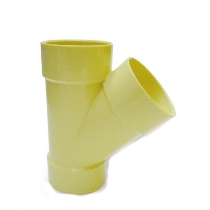 YEE PVC 6" (160 MM) AMARILLA