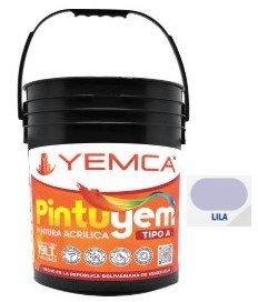 PINTURA TIPO A LILA CUÑETE YEMCA