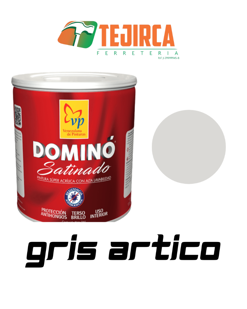 PINTURA BRILLO DE SEDA GRIS ARTICO GALON VP