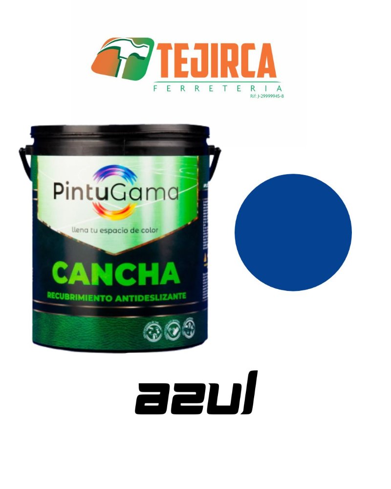 PINTURA CANCHA AZUL CUNETE PINTUGAMA