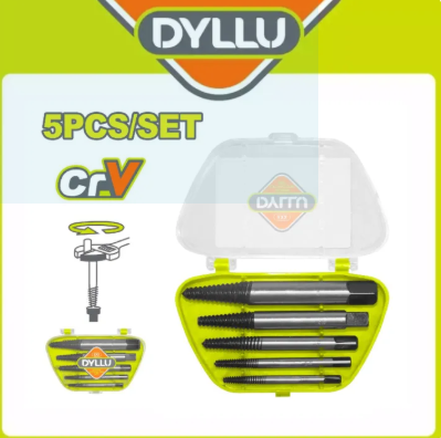 EXTRACTOR DE TORNILLOS 5 PZAS DCQ13B01 DYLLU