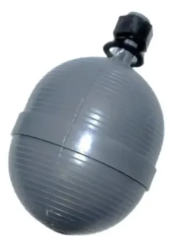 BOYA PLASTICA P/FLOTANTE 1/2 A 3/4" GRIS METAL ALIADOS