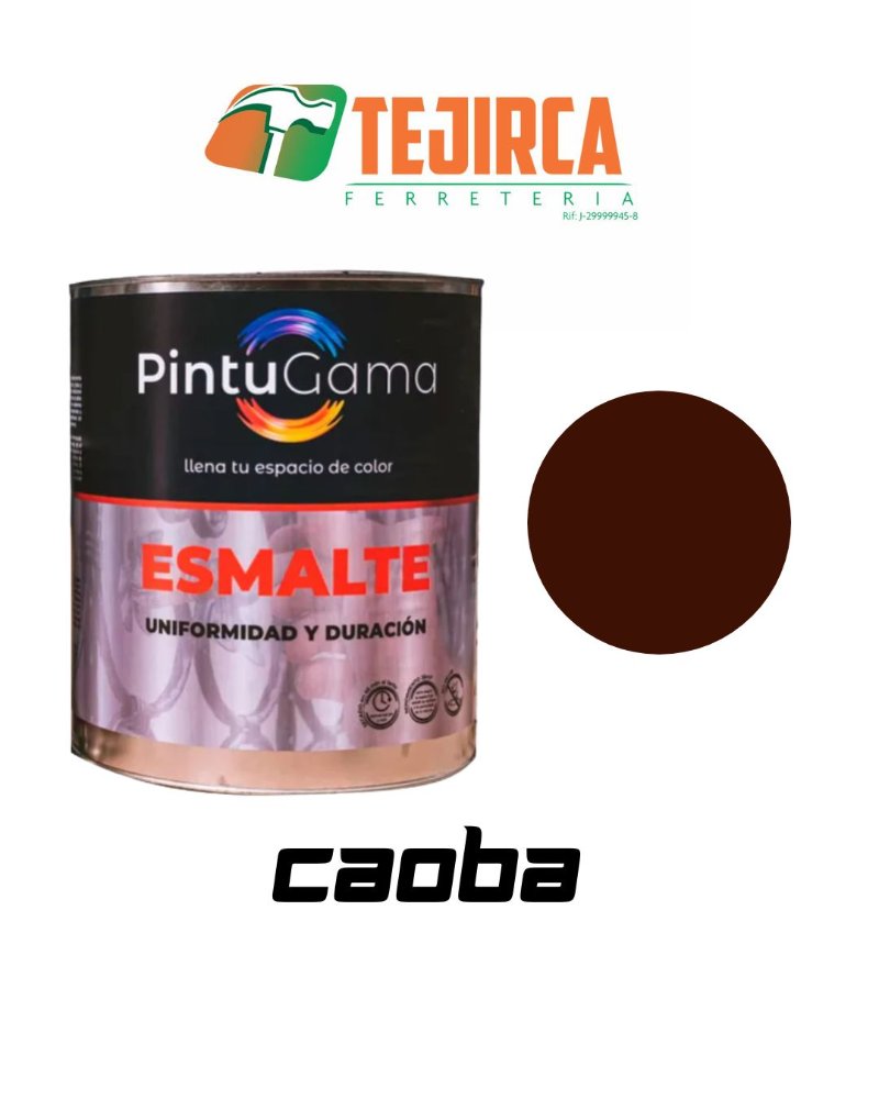 PINTURA ESMALTE CAOBA GALON PINTUGAMA