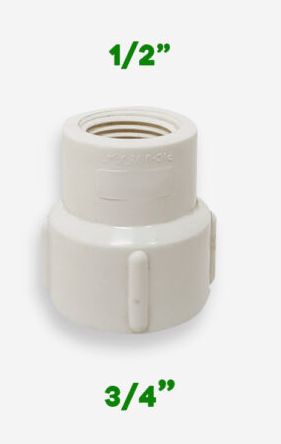 ANILLO PVC ROSCADO RED 3/4 X 1/2