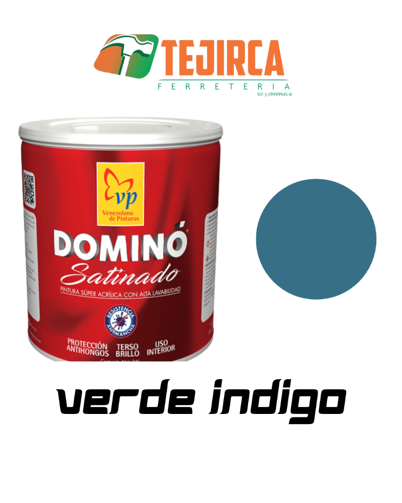 PINTURA BRILLO DE SEDA VERDE INDIGO GALON VP