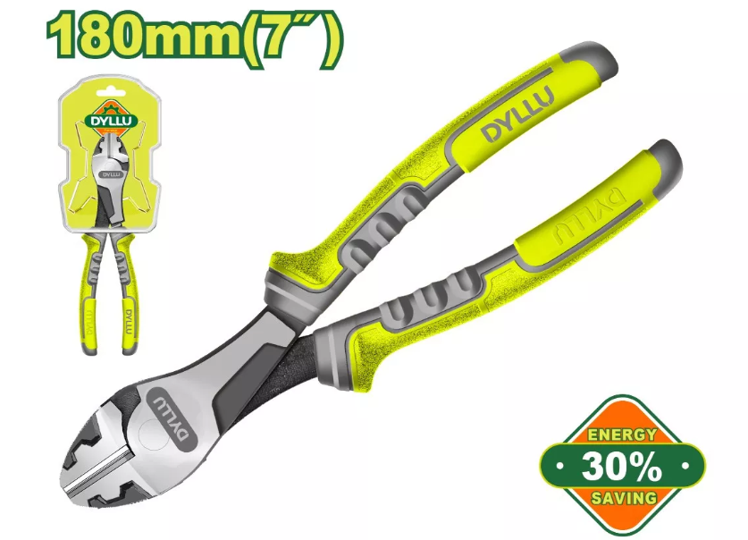 ALICATE CORTE DIAGONAL INDUSTRIAL DTPL7717 7" DYLLU