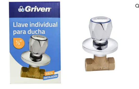 LLAVE P/DUCHA POMO 6 PUNTAS GRIVEN 4-859