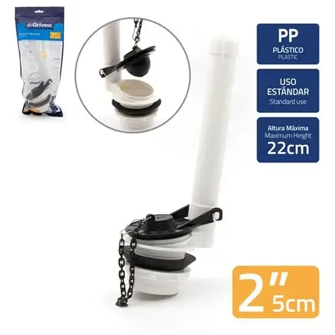 DESAGUE P/ WC ESTÁNDAR 2" GRIVEN 8-306