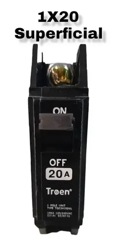 BREAKER D/SOBREPONER 1 X 20 TROEN