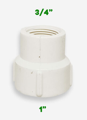ANILLO PVC ROSCADO RED 1 X 3/4