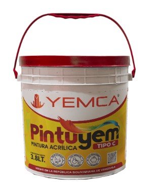 PINTURA TIPO C BLANCA BALDE 2.5 GAL YEMCA