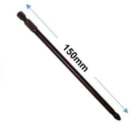 PUNTA P/ TALADRO IMANTADA 150 MM X 2 PZAS UDUKE