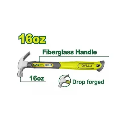 MARTILLO 16 OZ MANGO FIBRA DE VIDRIO DTHM3316 DYLLU