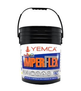 PINTURA IMPERFLEX BLANCO CUNETE 5 GAL YEMCA