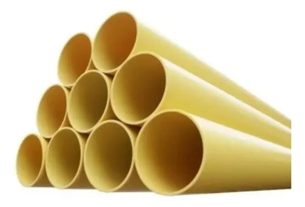 TUBO PVC AMARILLO 6" SERRANO