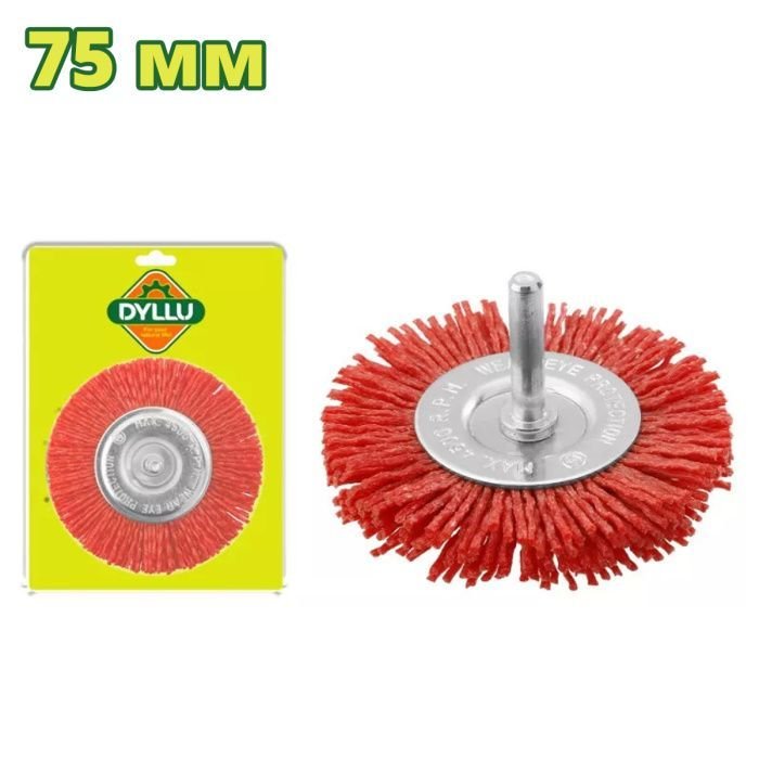 CEPILLO DE NYLON P/TALADRO 3" DTNY2401 DYLLU