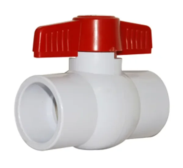 LLAVE D/PASO BOLA LISA 1 1/2 PVC GRI-2272 BELT-G
