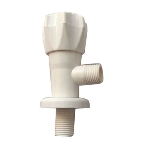 LLAVE D/ARRESTO 1/2 X 1/2 PVC BLANCA GRI-0886
