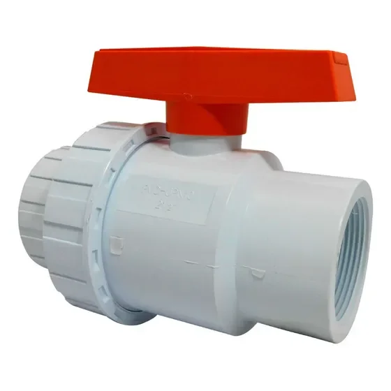 LLAVE D/ BOLA CON UNION PVC 1/2" ROSCADO GRIVEN 6-222