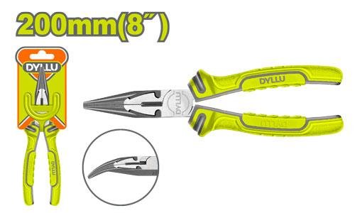 ALICATE PUNTA LARGA CURVA 8" DTPL4C08 DYLLU