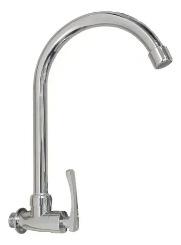 LLAVE P/FREGADERO P/ PARED ACERO INOX UDUKE