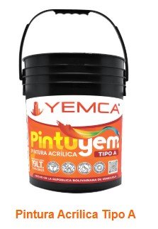 PINTURA TIPO A BLANCA CUNETE 5 GAL YEMCA