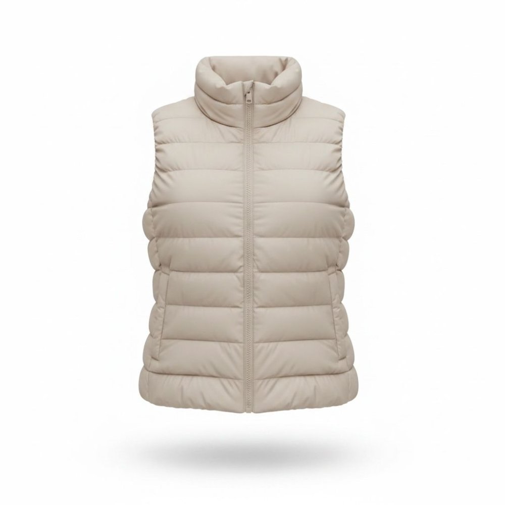 Chaleco 32 HEAT Mujer Beige