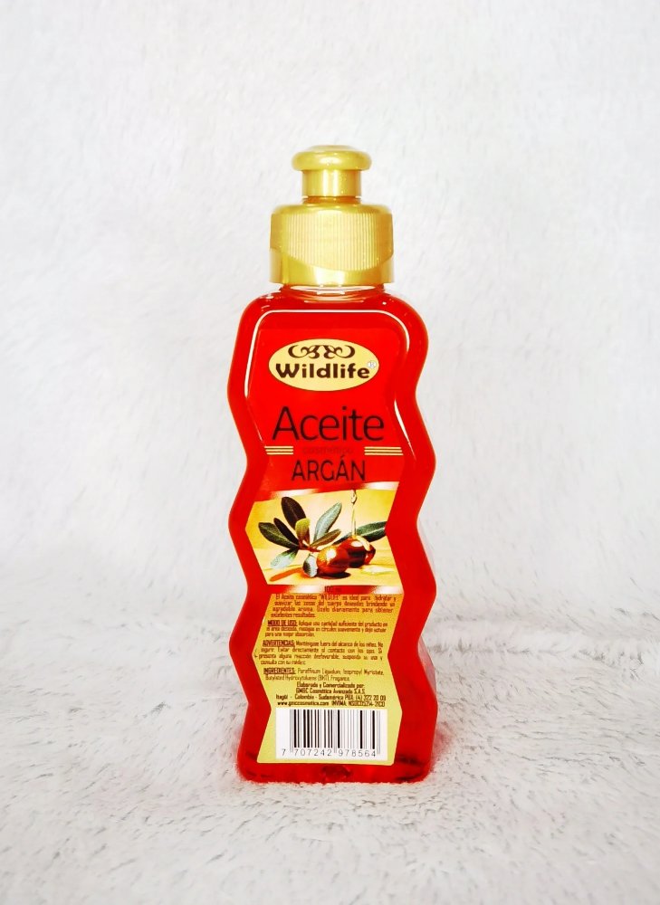aceite corporal wildlife argan 250ml