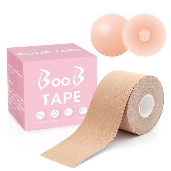 boob tape rosada