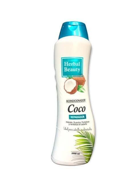acondicionador herbal beauty coco 1000ml
