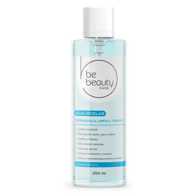 agua micelar be beauty 250ml