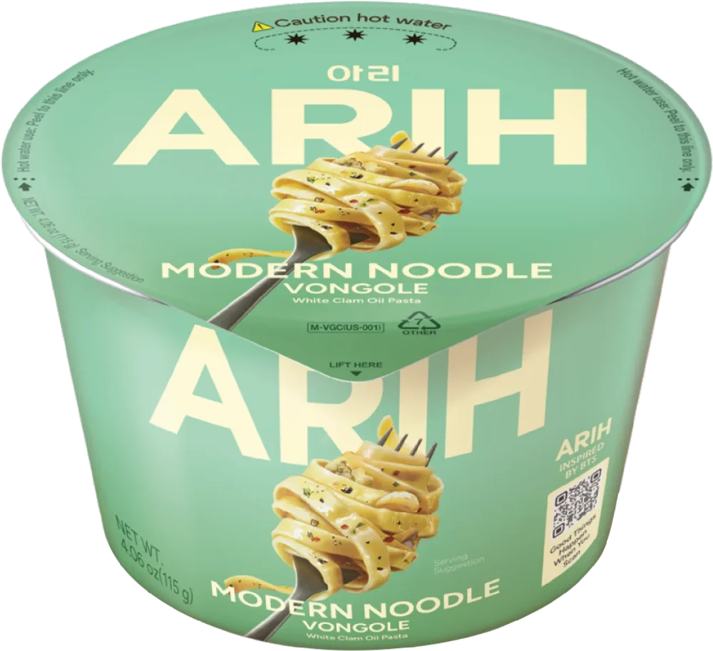Arih White Clam oil Pasta Vongole (Jimin) Bowl