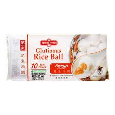 Glutinous rice ball peanut filling