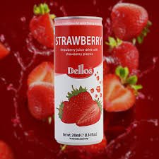 Dellos frutilla