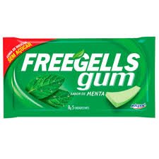 freegells gum menta