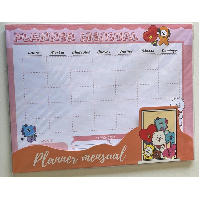 Planer Semanal bts