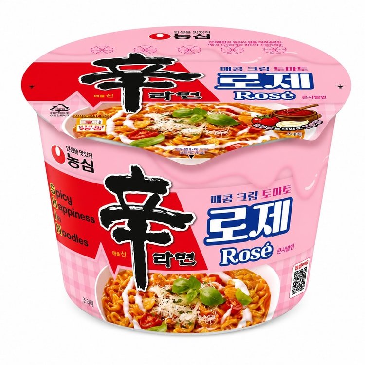 Shin ramyun Rose Bowl