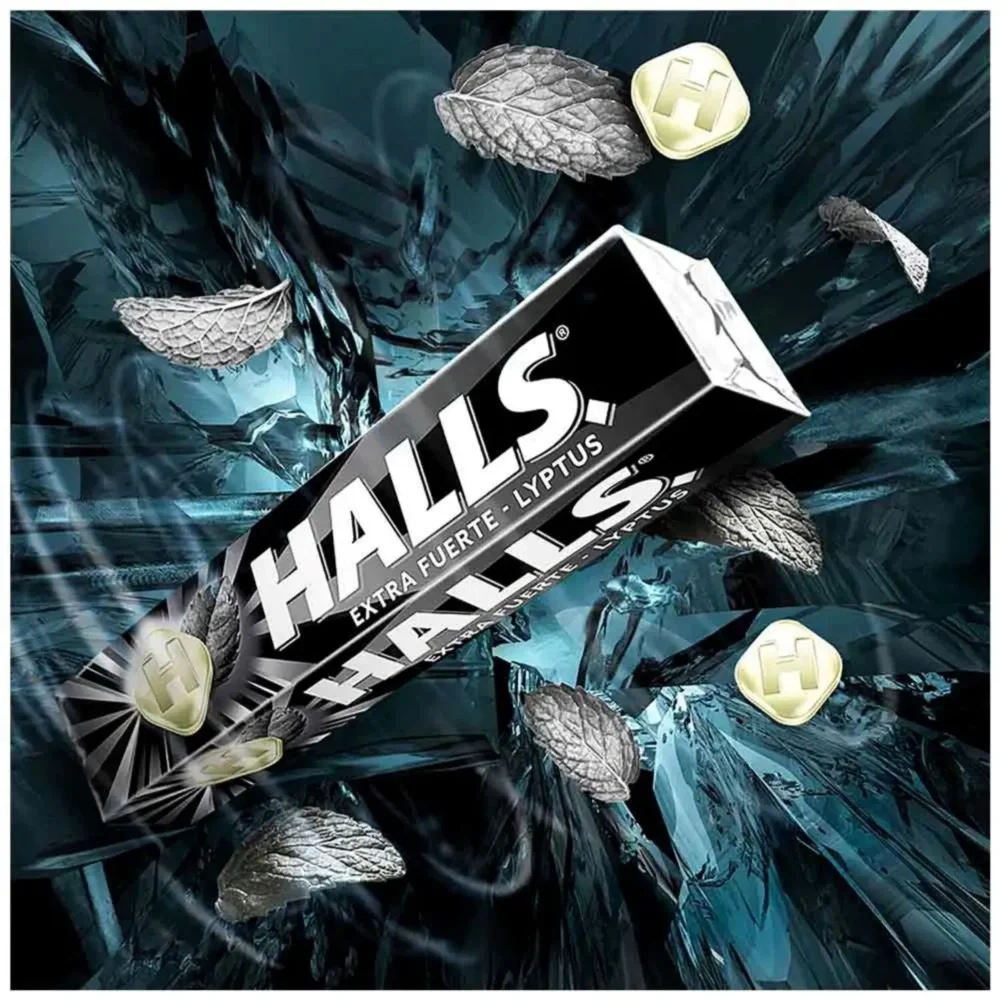 Halls Extra fuerte