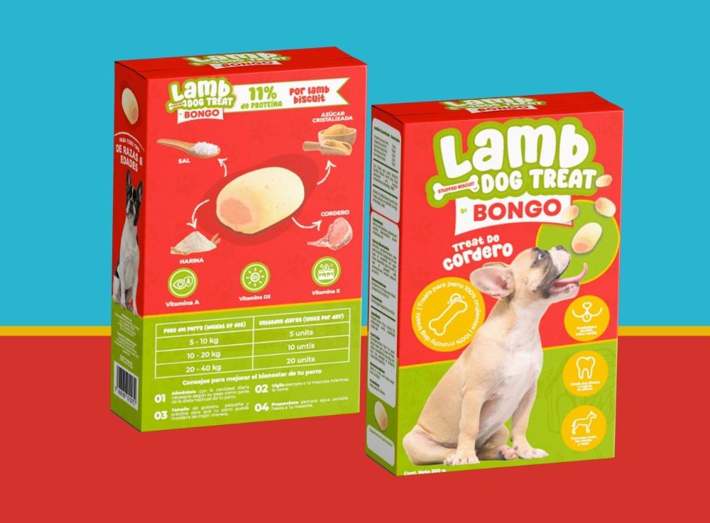 BONGO SANDWICH BONE DOG TREAT 300