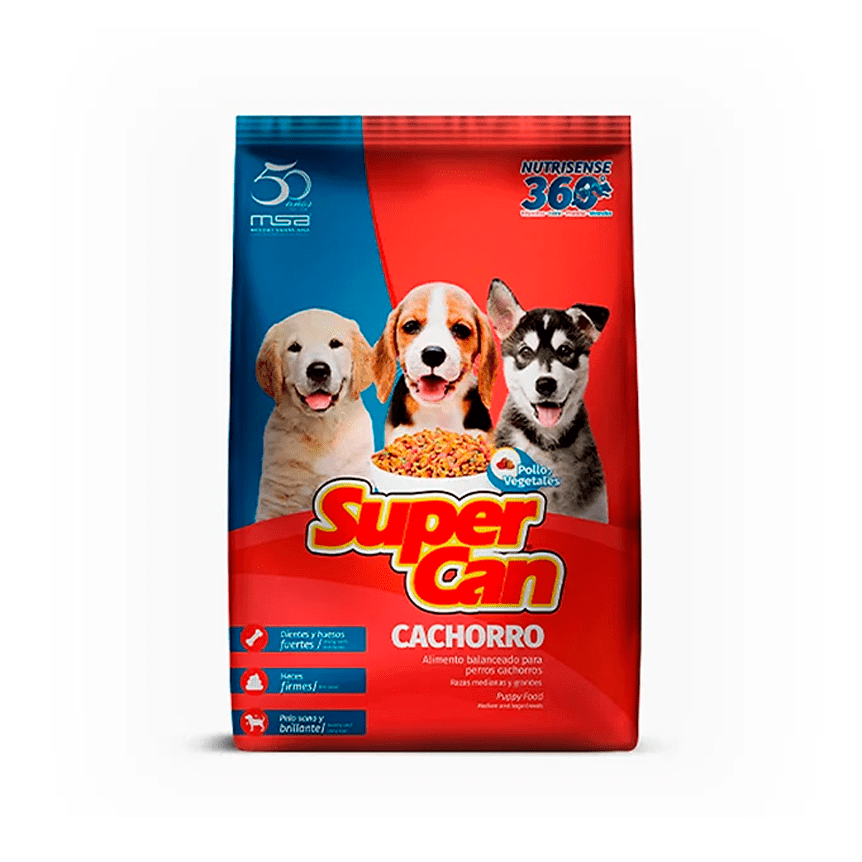 SUPER CAN CACHORRO FARDO 1LB